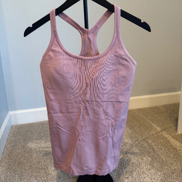 Lululemon Ebb to Street Tank Top Lavender Lux size 8 - Picture 2 of 3